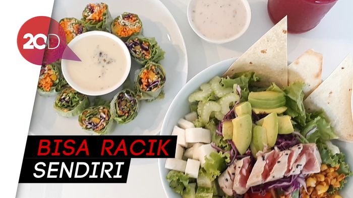 Mexican Tuna Salad dan Salad Roll yang Segar dan Bikin Sehat