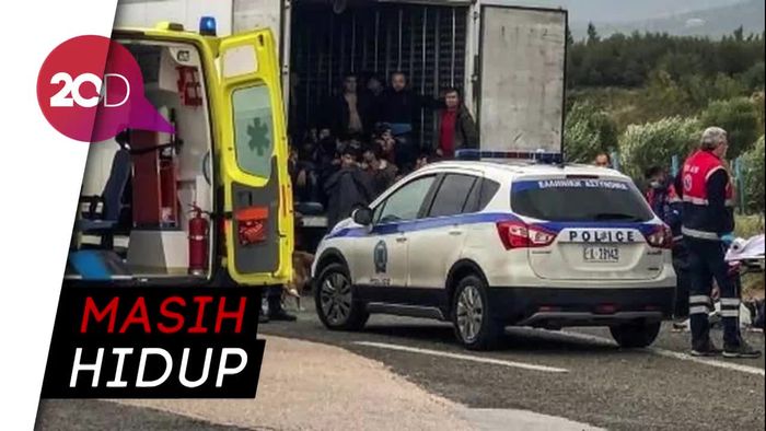 Polisi Temukan 41 Imigran Dalam Truk Pendingin di Yunani