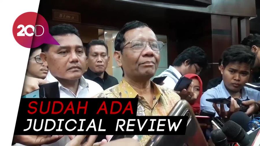 Kata Mahfud Md soal Alasan Presiden Tak Keluarkan Perppu KPK