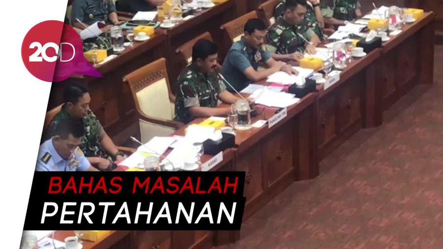 Panglima TNI Rapat Bersama DPR, Bahas Pemindahan Ibu Kota