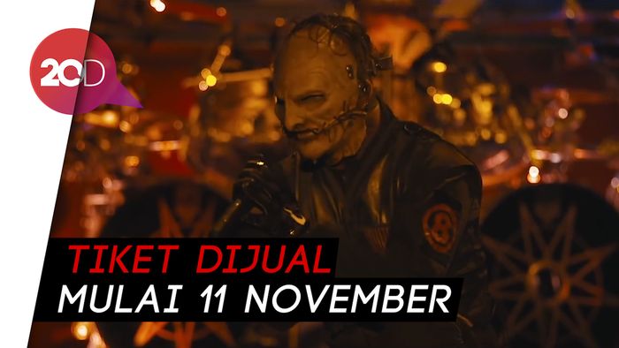 Cadas! Slipknot Bakal Tampil di Hammersonic 2020