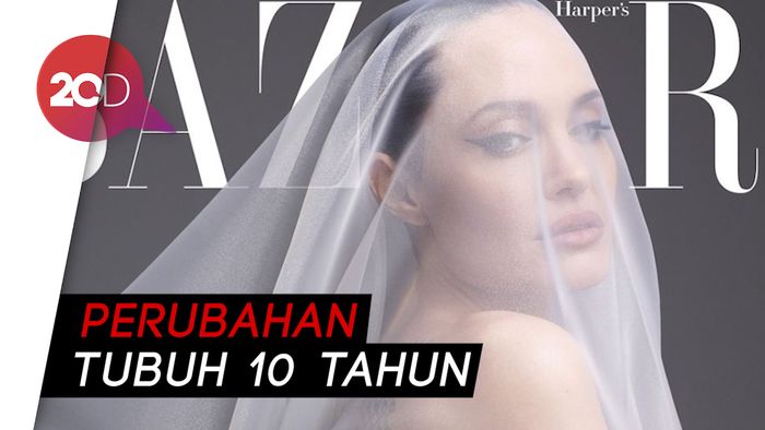 Pemotretan Majalah, Angelina Jolie Ekspos Keindahan Tubuhnya