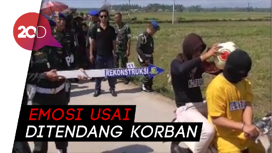 Rekonstruksi Kasus Mayat dalam Karung, Pelaku Cekik Korban