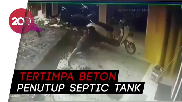 Video Detik-detik Ledakan Septic Tank, Korban Terpental Hingga Tewas