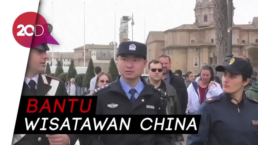  Ada Polisi China Bertugas di Italia