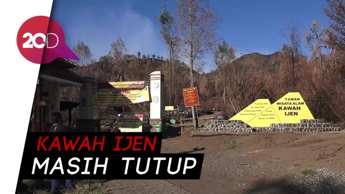  Kebakaran Padam Namun Wisata Kawah Ijen Belum Dibuka