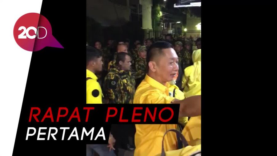 Suasana Jelang Rapat Pleno Golkar