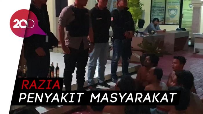 Polsek Kembangan Gelar Operasi Cipkon, Sabu hingga Miras Diamankan