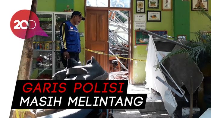 2 Hari Pascaambruk, Kondisi SDN Gentong Masih Disterilkan