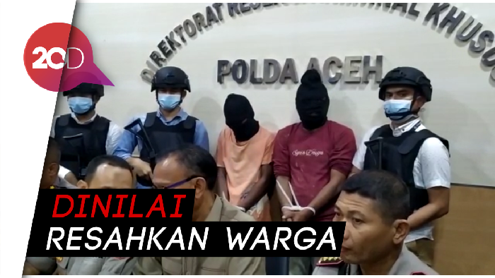 Pembuat dan Penyebar Video Kemerdekaan Aceh Darussalam Dibekuk