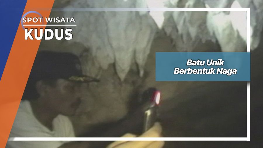 Batu Unik Berbentuk Naga, Kudus