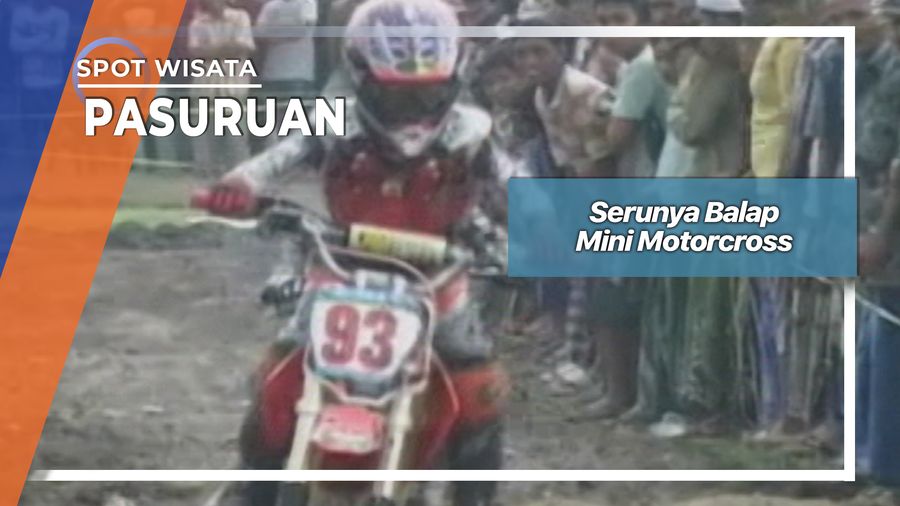 Serunya Balap Mini Motorcross,Pasuruan 