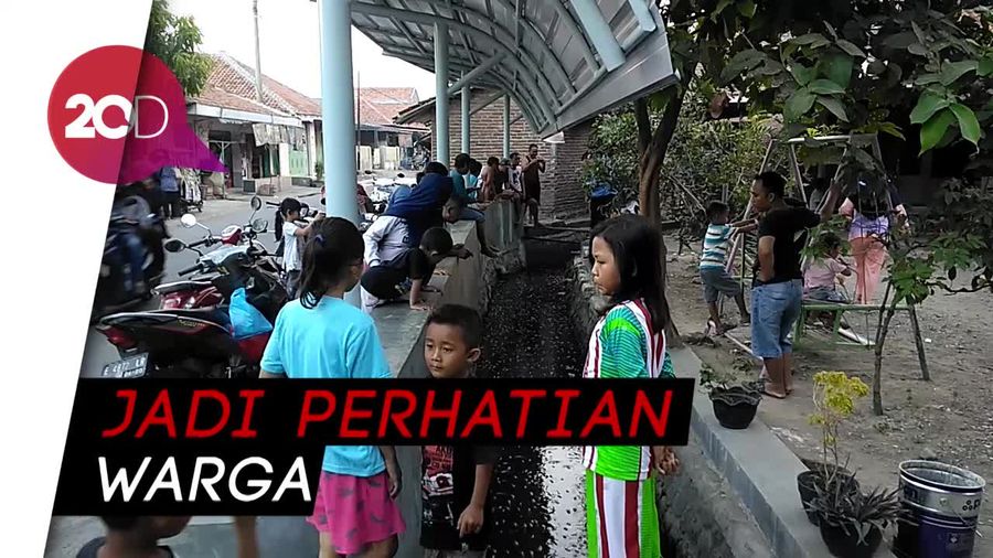 Menyulap Selokan Kotor Jadi Kolam Ikan