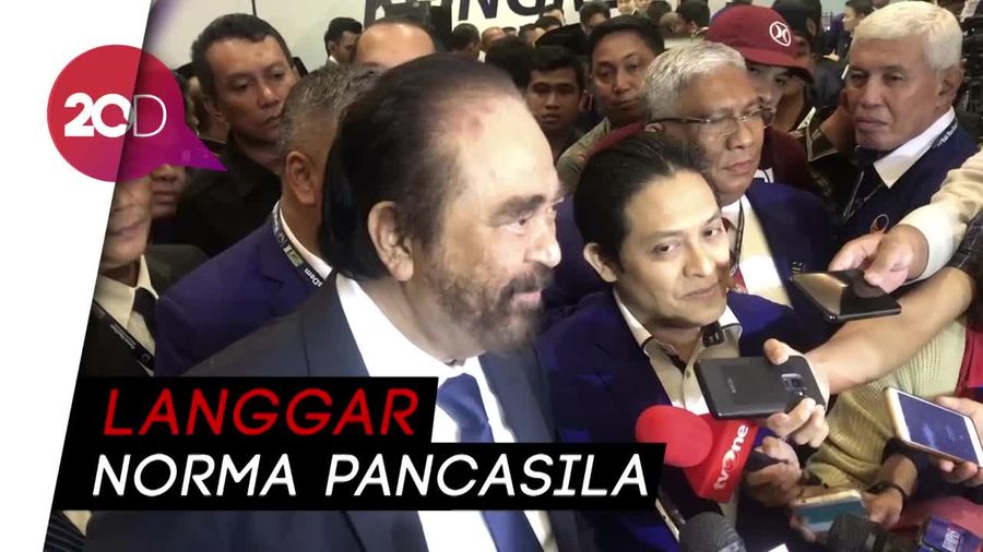 Surya Paloh Bicara Partai yang Ngaku Pancasilais tapi Suka Marah