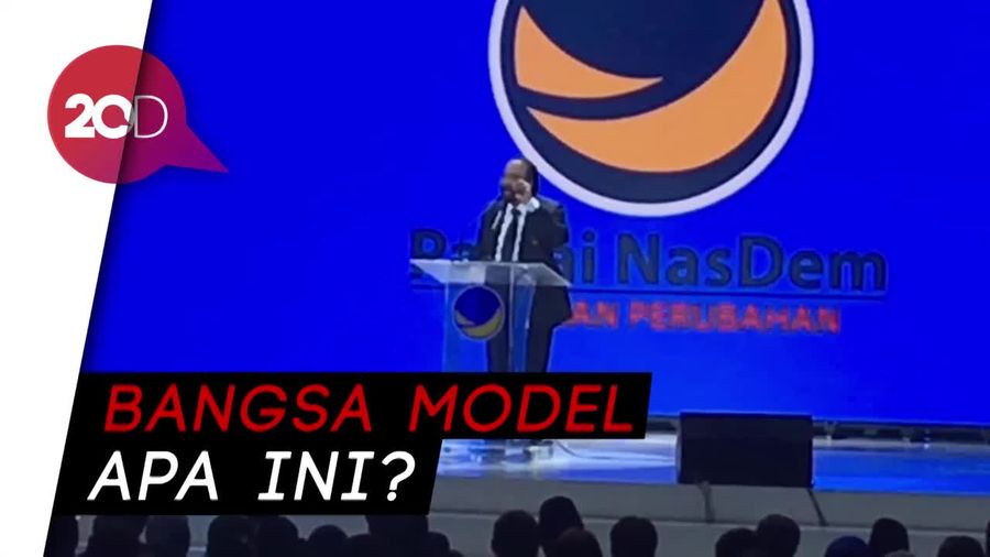 Curhat Surya Paloh di Kongres NasDem: Rangkulan Saja Dicurigai