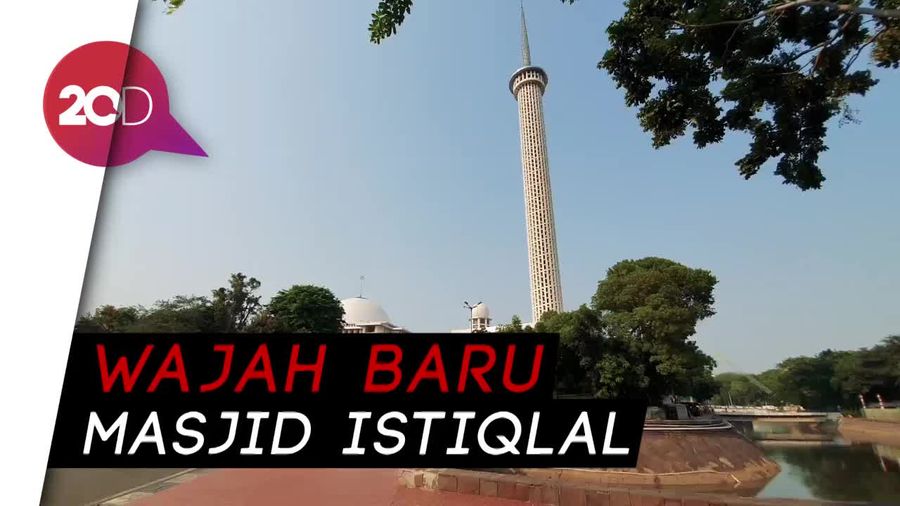 Renovasi Masjid Istiqlal Rampung 2020