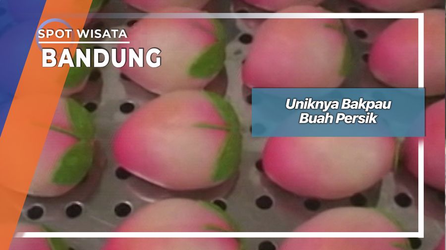 Bakpau Unik Buah Persik Dalem Kaum Bandung