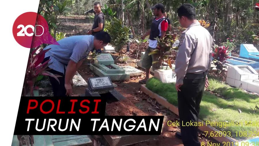 Misterius! Puluhan Makam di Tasikmalaya Digali di Bagian Kepala