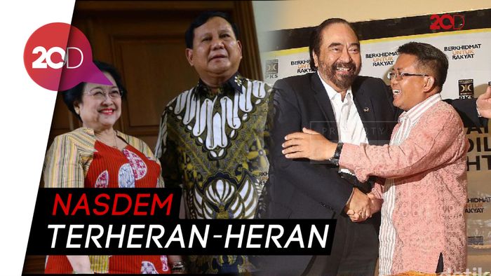 Bertemu PKS Diributkan, NasDem Iri dengan Pertemuan PDIP-Gerindra