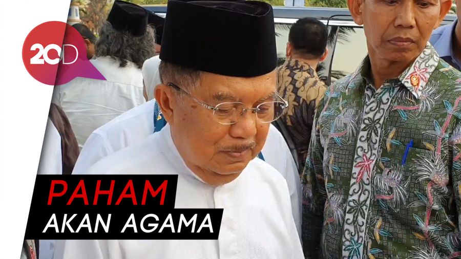 Cegah Radikalisme Ala JK: Masjid Diisi Dai yang Moderat