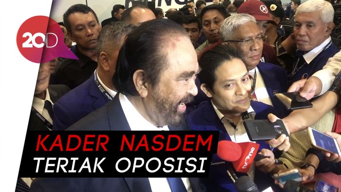 Kader Teriak Oposisi di Kongres NasDem, Paloh: Bodoh Sekali