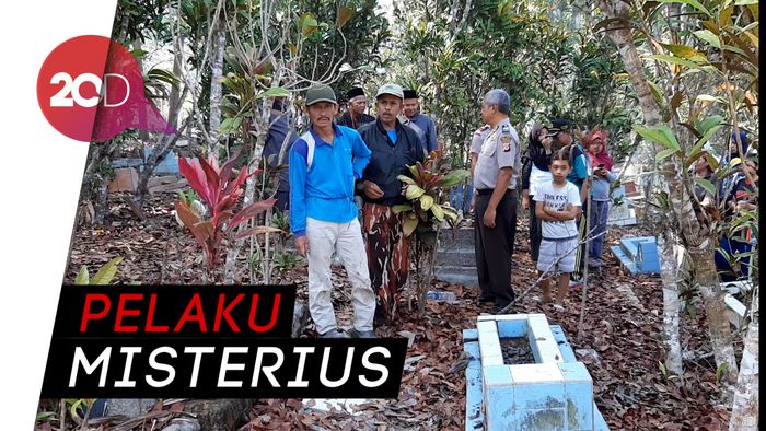 Kata Saksi dan Polisi soal Makam-makam yang Digali di Bagian Kepala