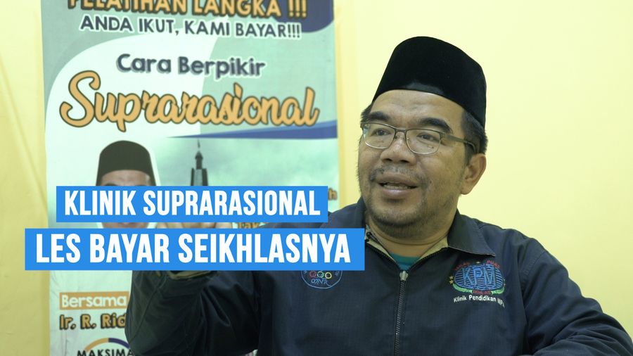 Klinik Suprarasional, Les Bayar Seikhlasnya