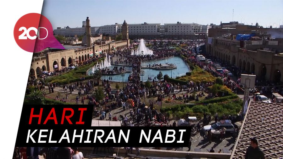 ISIS Pergi, Warga Kurdi Rayakan Maulid Nabi