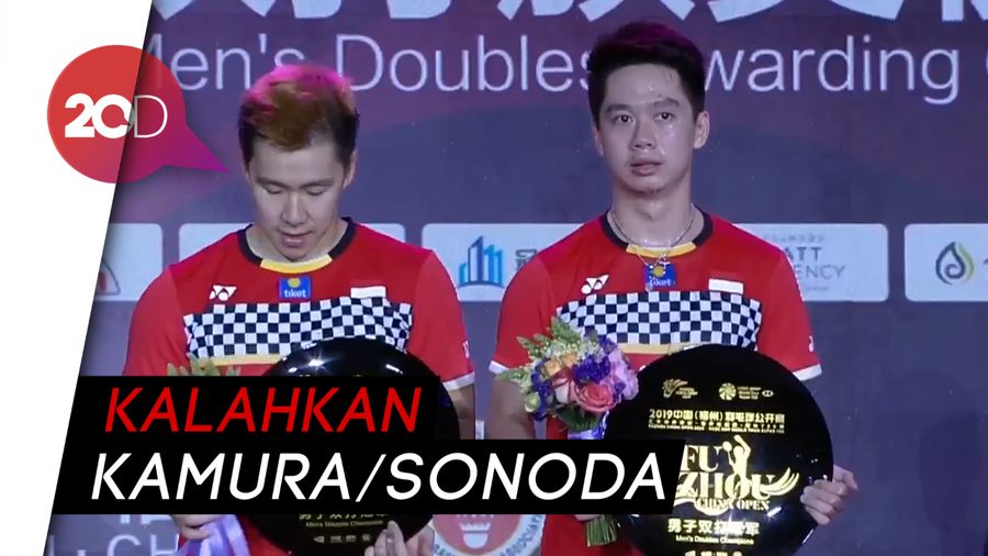 Lagi, Kevin/Marcus Juara Fuzhou China Open 4 Kali Berturut-turut
