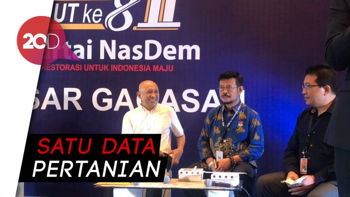 Mentan Targetkan Satu Data Pertanian Rampung 1 Desember