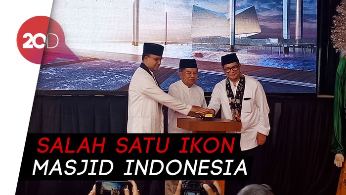 Groundbreaking Masjid Apung Ancol, Anies: Kita Harap Jadi Ikon