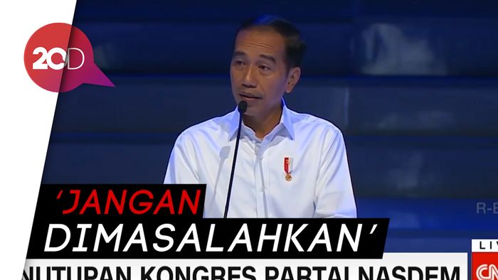 Jokowi: Kalau Bu Mega Nggak Nyalami Bang Surya, Itu Kelewatan Saja