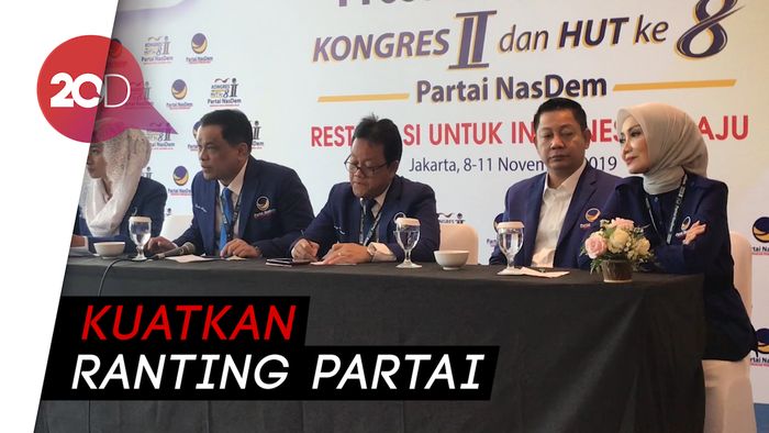 NasDem Targetkan Raih Posisi Pertama dalam Pemilu 2024