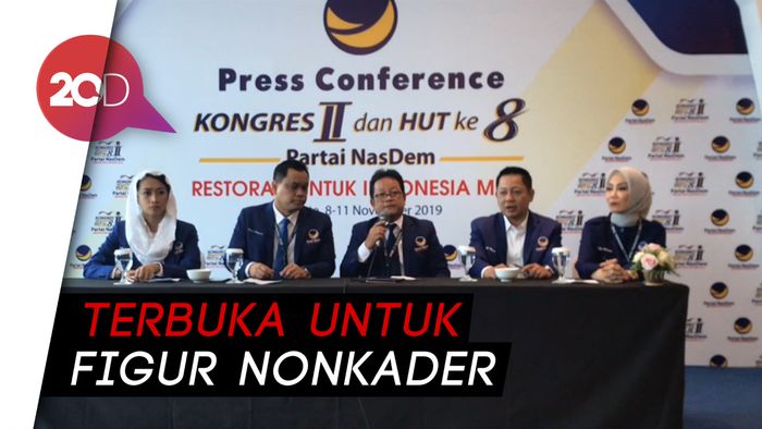 Partai NasDem Akan Gelar Konvensi, Jaring Capres-Cawapres 2024