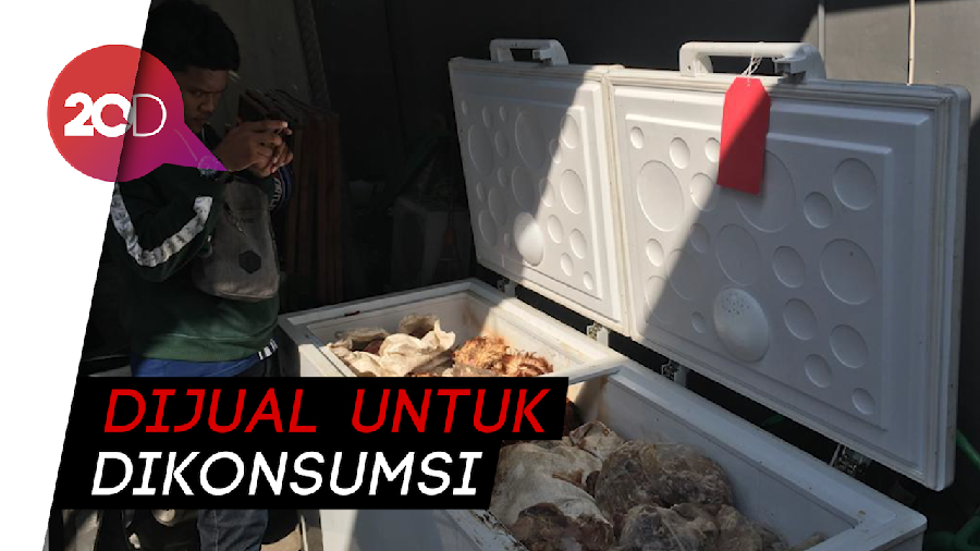 Polisi Bongkar Tempat Pengolahan Ayam Tiren di Mojokerto