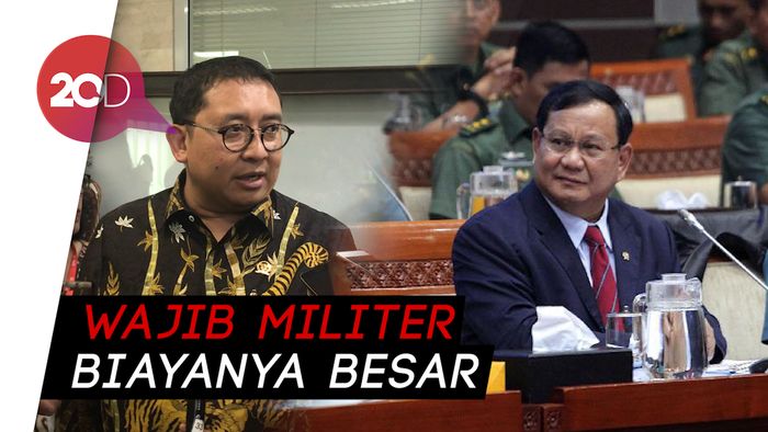 Prabowo Bicara Pertahanan Rakyat Semesta, Fadli Zon: Wamil Biayanya Besar