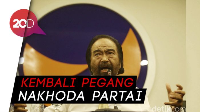 Sah! Surya Paloh Kembali Jadi Ketua Umum Partai NasDem