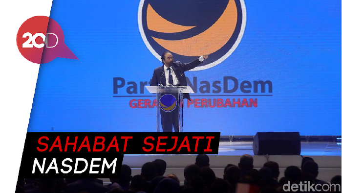 Surya Paloh: Jokowi Saya Sayangi, Megawati Sahabat Sejati