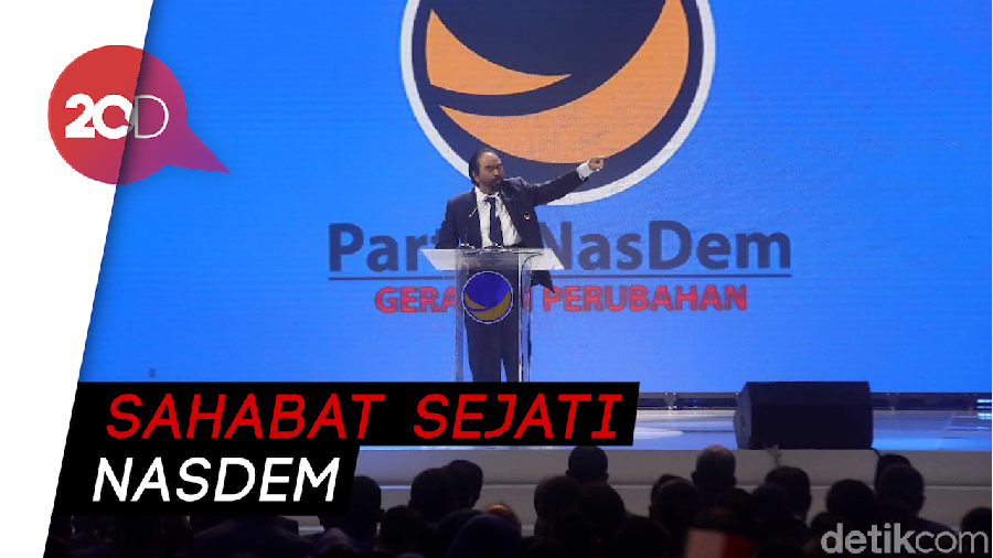 Surya Paloh: Jokowi Saya Sayangi, Megawati Sahabat Sejati