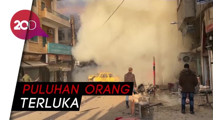 Tiga Bom Mobil Meledak di Suriah, 6 Orang Tewas