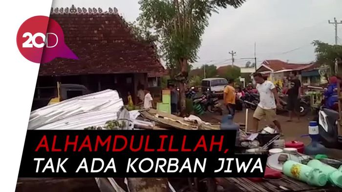 3 Desa di Kudus Diterjang Angin Kencang, Puluhan Rumah Rusak