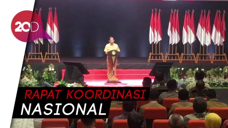 Di Rakornas, Mendagri Minta Pemda Akomodir Visi Misi Jokowi