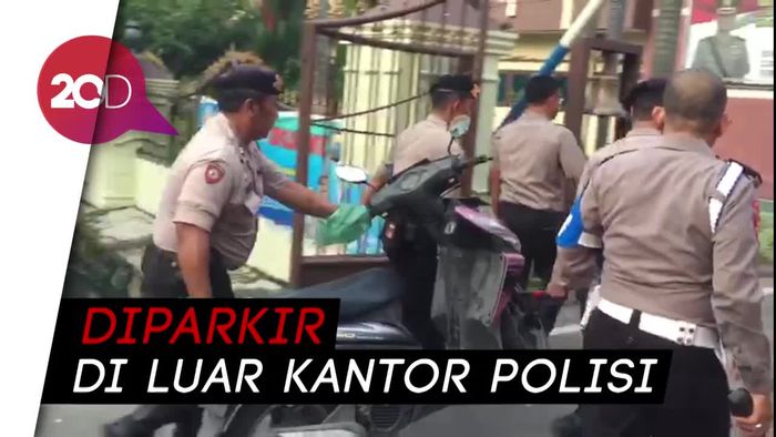 Motor Ini Diamankan Polisi, Diduga Milik Pelaku Bom Bunuh Diri