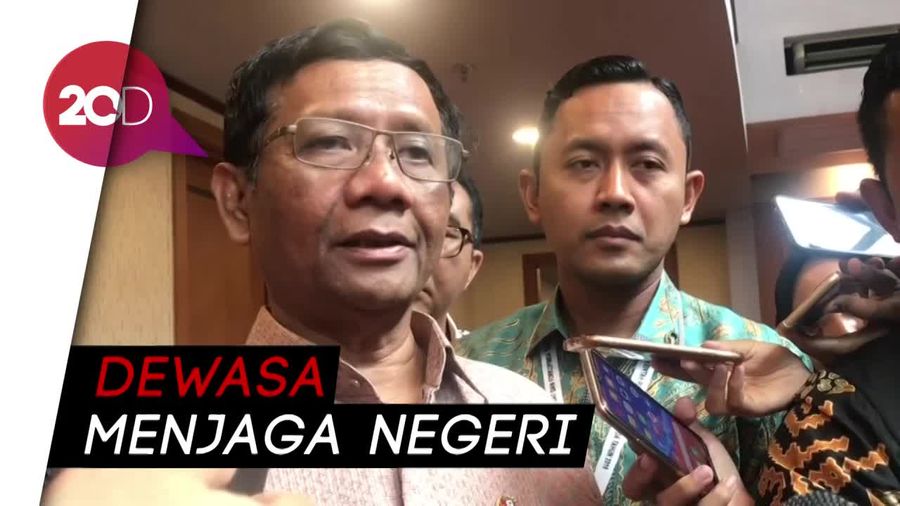 Tolak Istilah Kecolongan Bom Medan, Mahfud: Jangan Nyinyir!