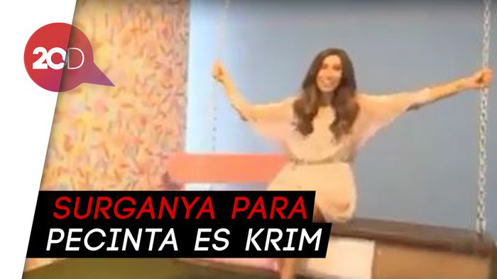 Kenikmatan Hakiki! Makan Es Krim Sambil Selfie di Museum