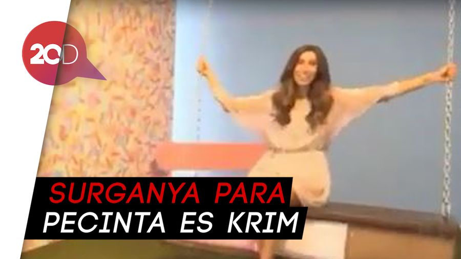 Kenikmatan Hakiki! Makan Es Krim Sambil Selfie di Museum