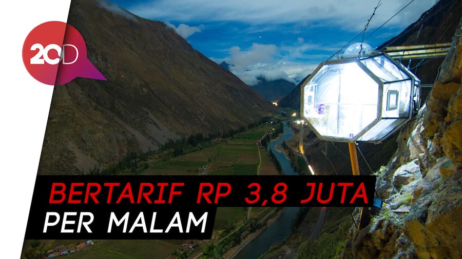 Pengalaman Tak Terlupakan, Menginap di Kapsul Pinggir Tebing