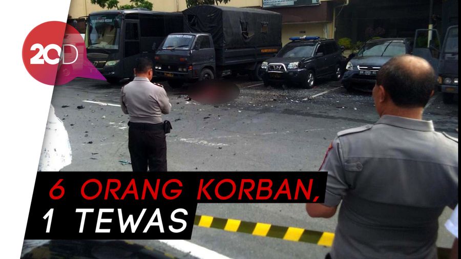 Polri Beberkan Kronologi Bom Bunuh Diri Medan