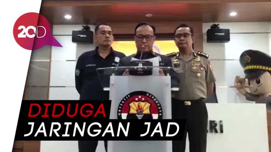 Densus 88 Tangkap Terduga Teroris di Bekasi