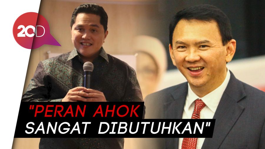 Awal Desember, Erick Thohir Pastikan Ahok Jadi Bos BUMN